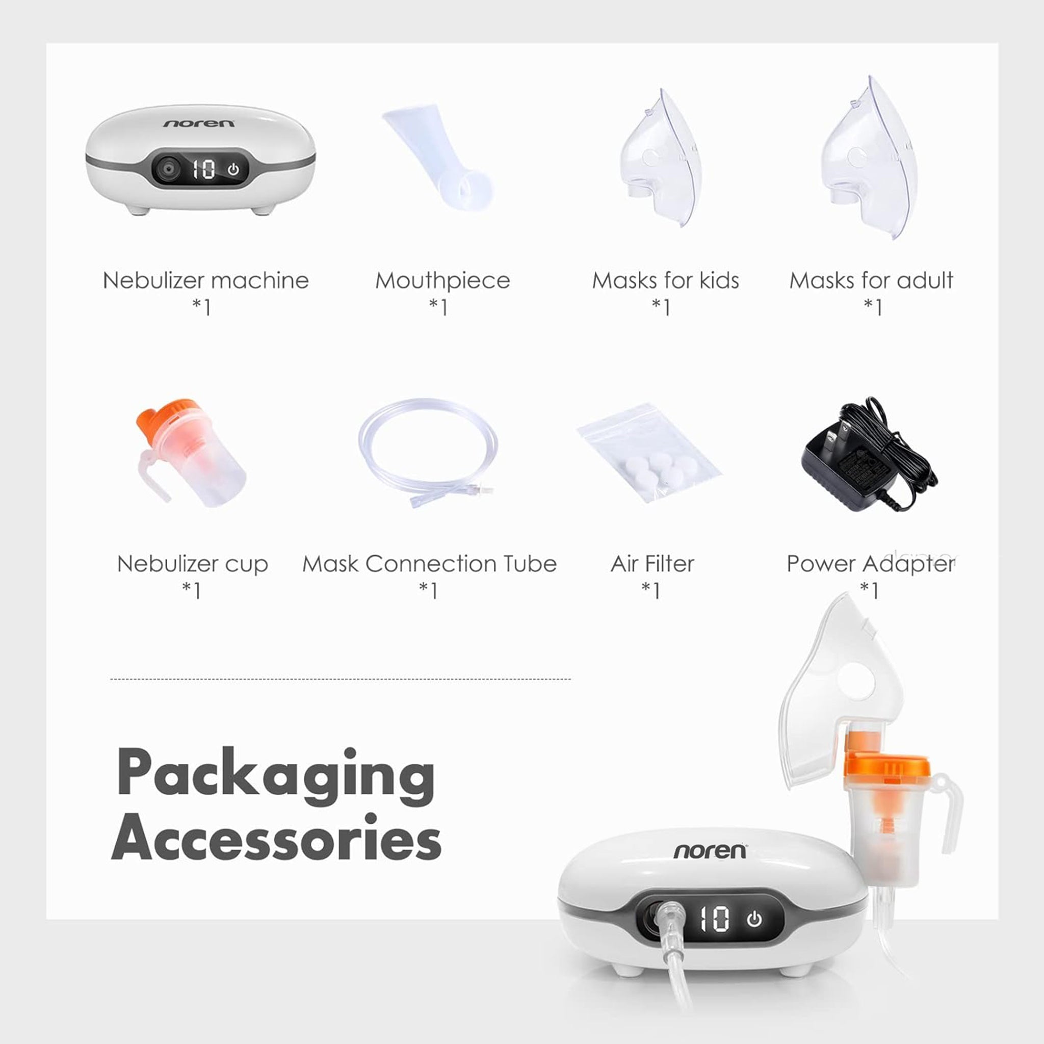 DC COMPRESSOR NEBULIZER